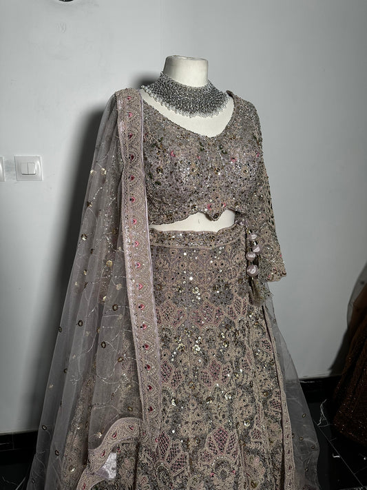 Lehenga Lilas