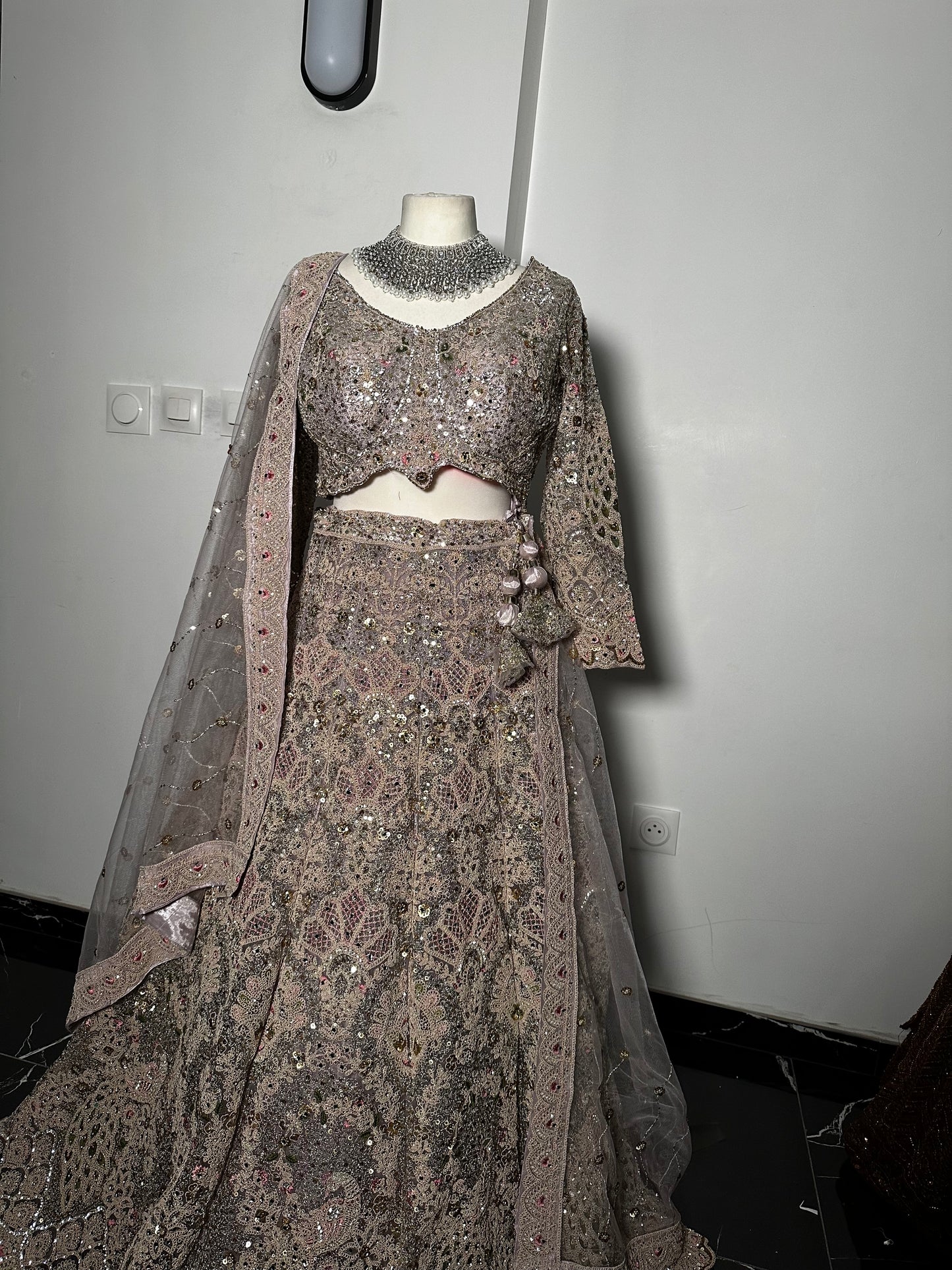 Lehenga Lilas