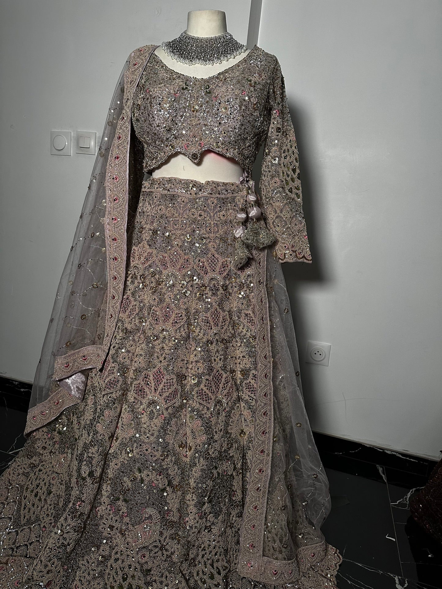 Lehenga Lilas