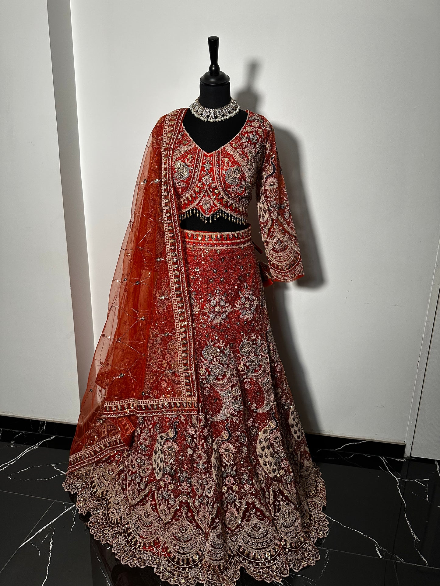 Lehenga Orange