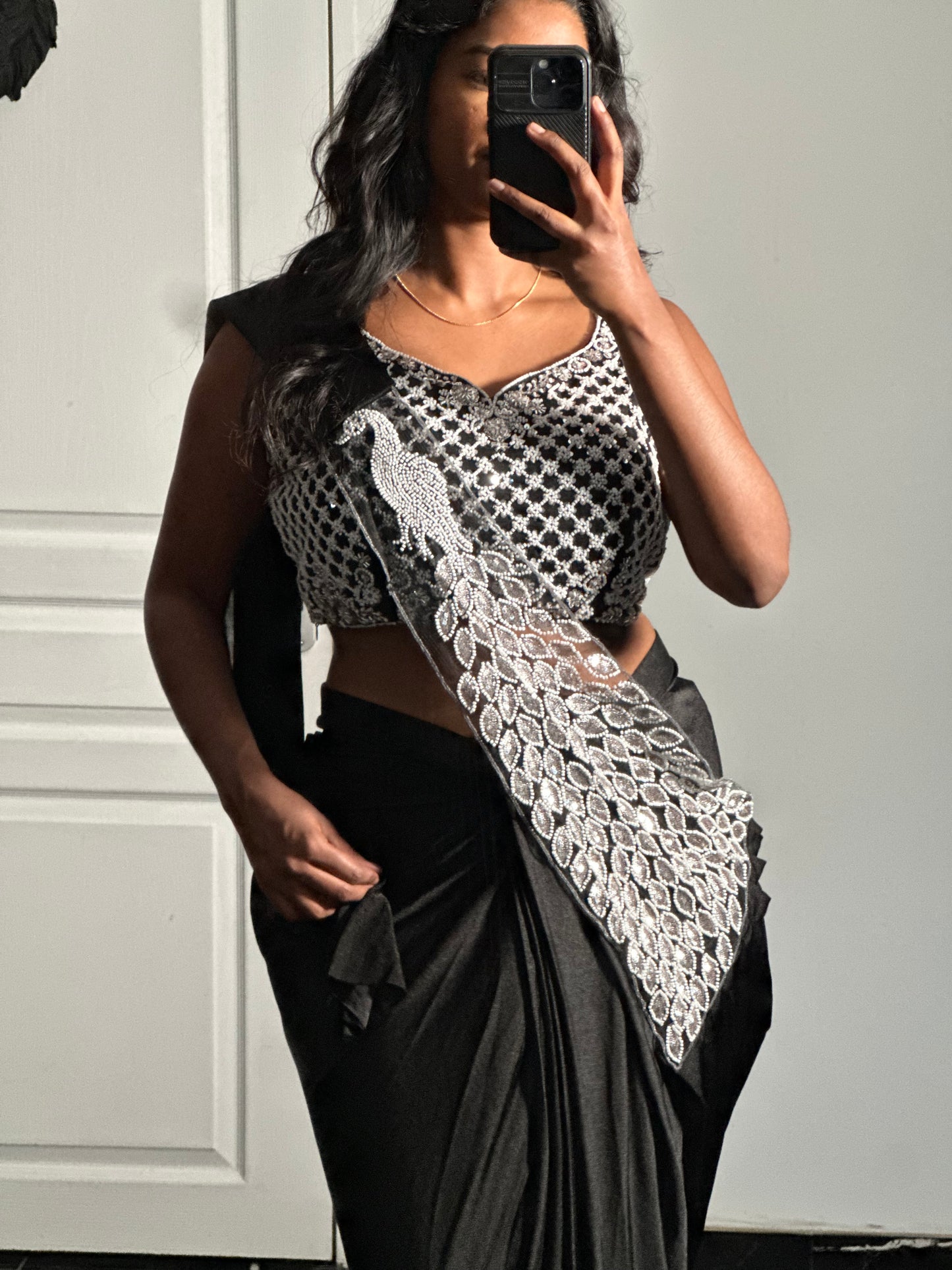 NYRA- One minute saree noir