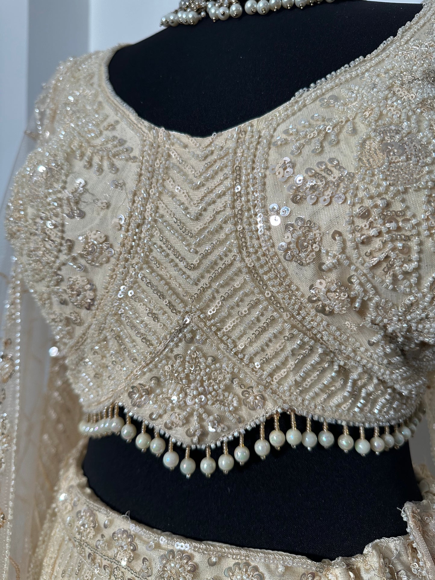 Lehenga Cream