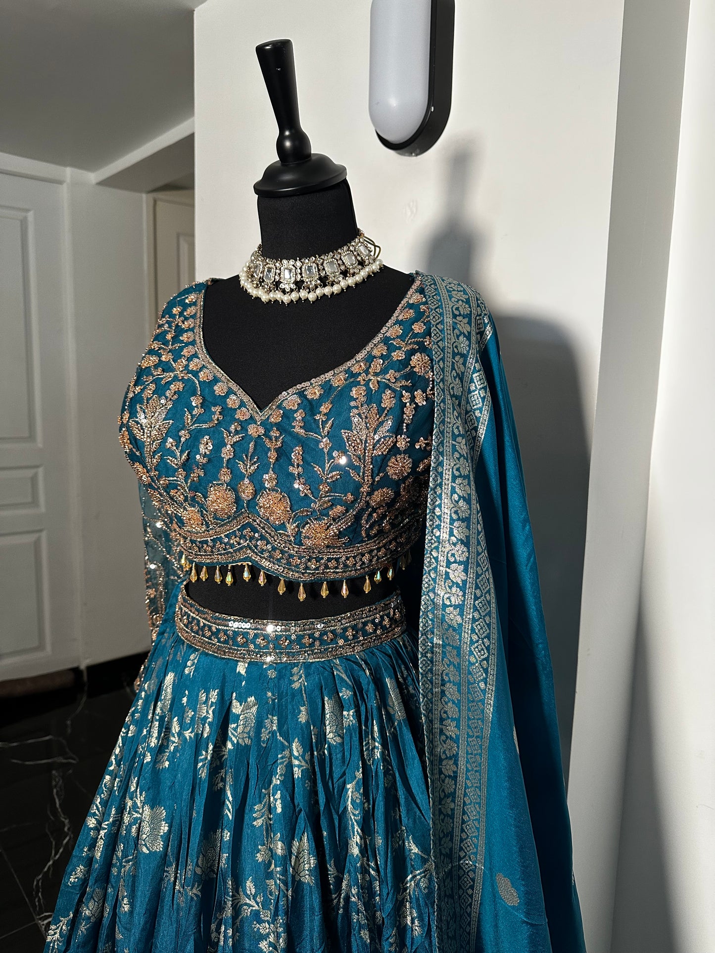 Lehenga Azure Maharani