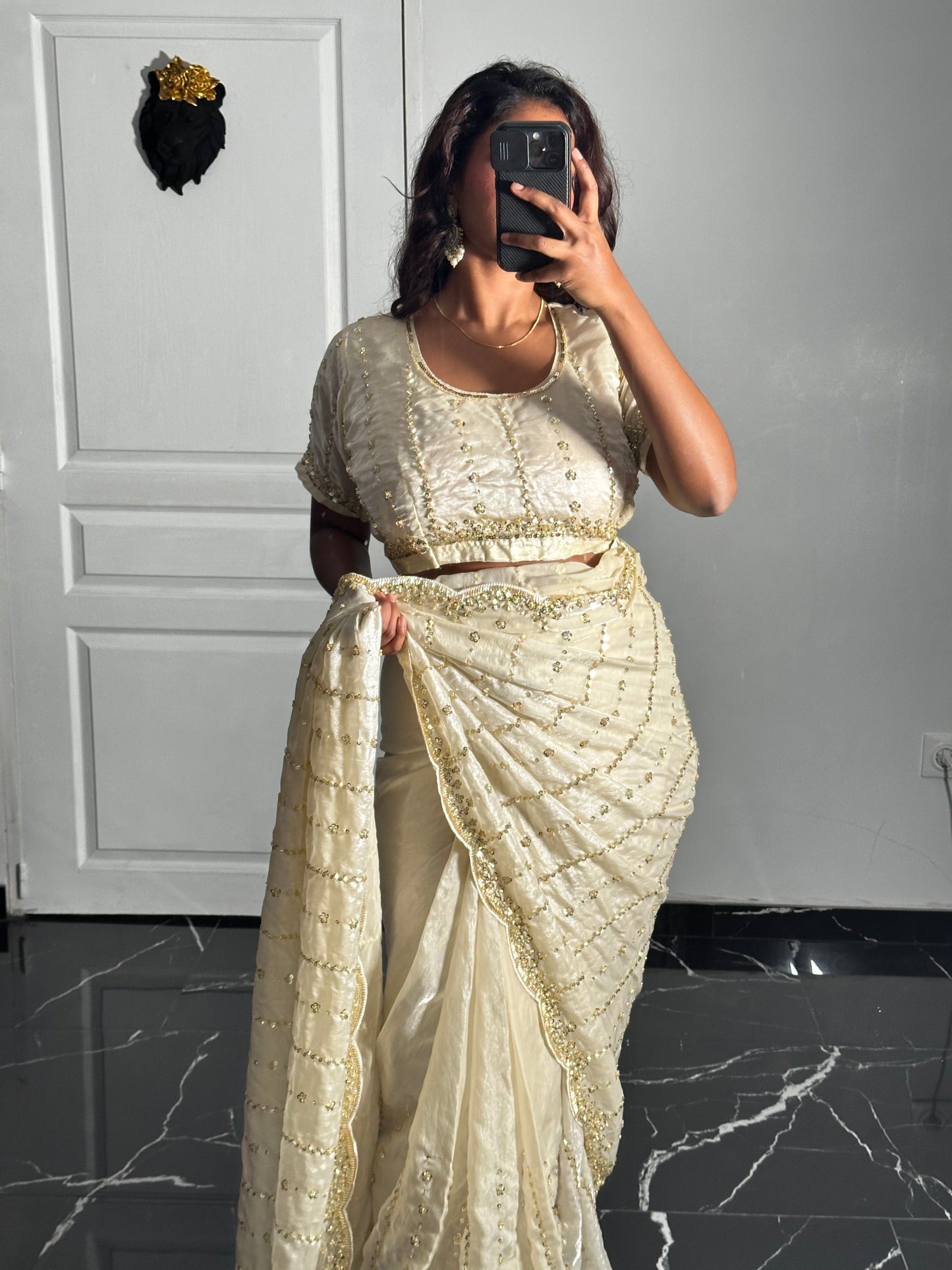 Saree perle Royal