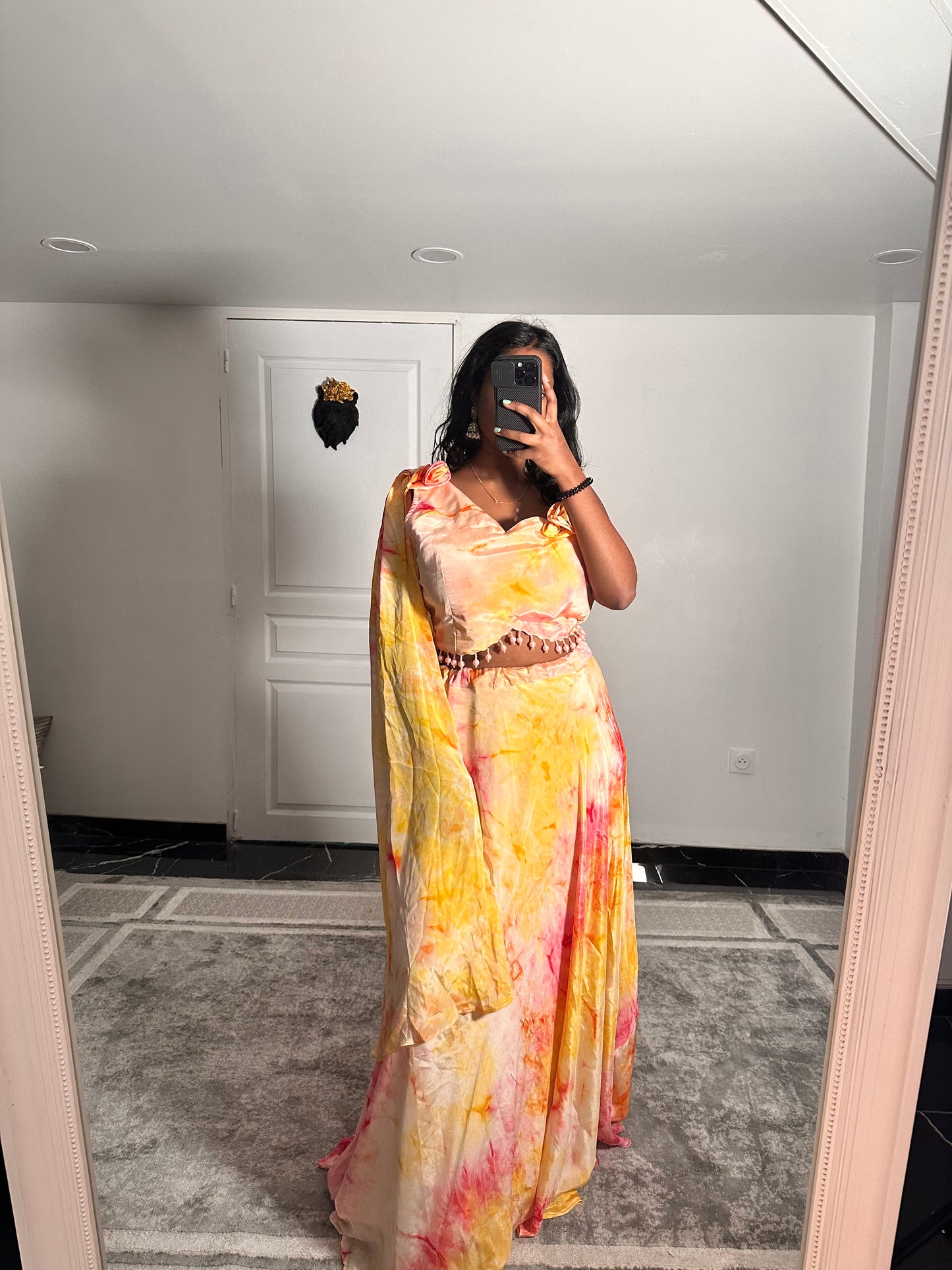 Sunset lehenga