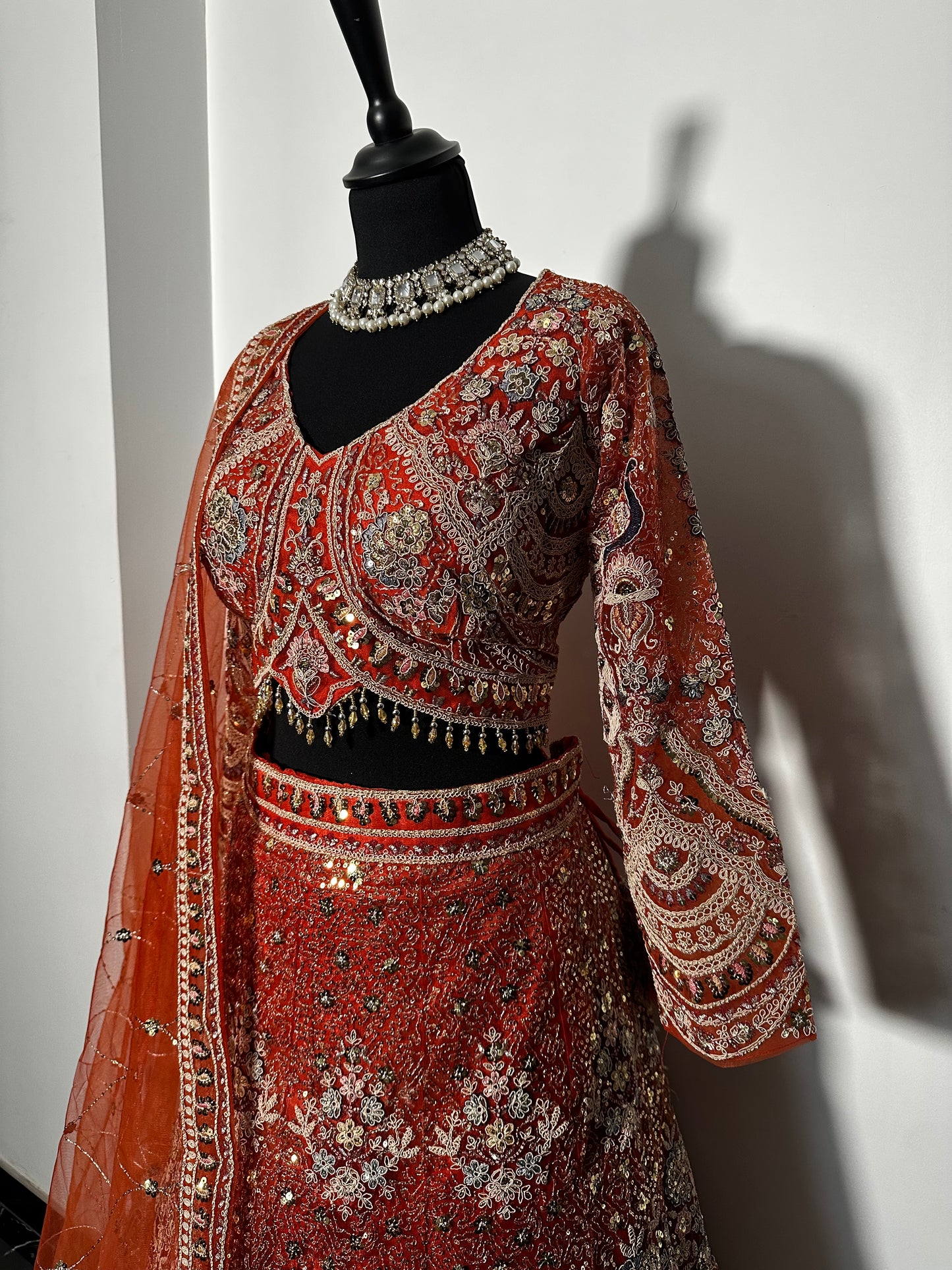 Lehenga Orange