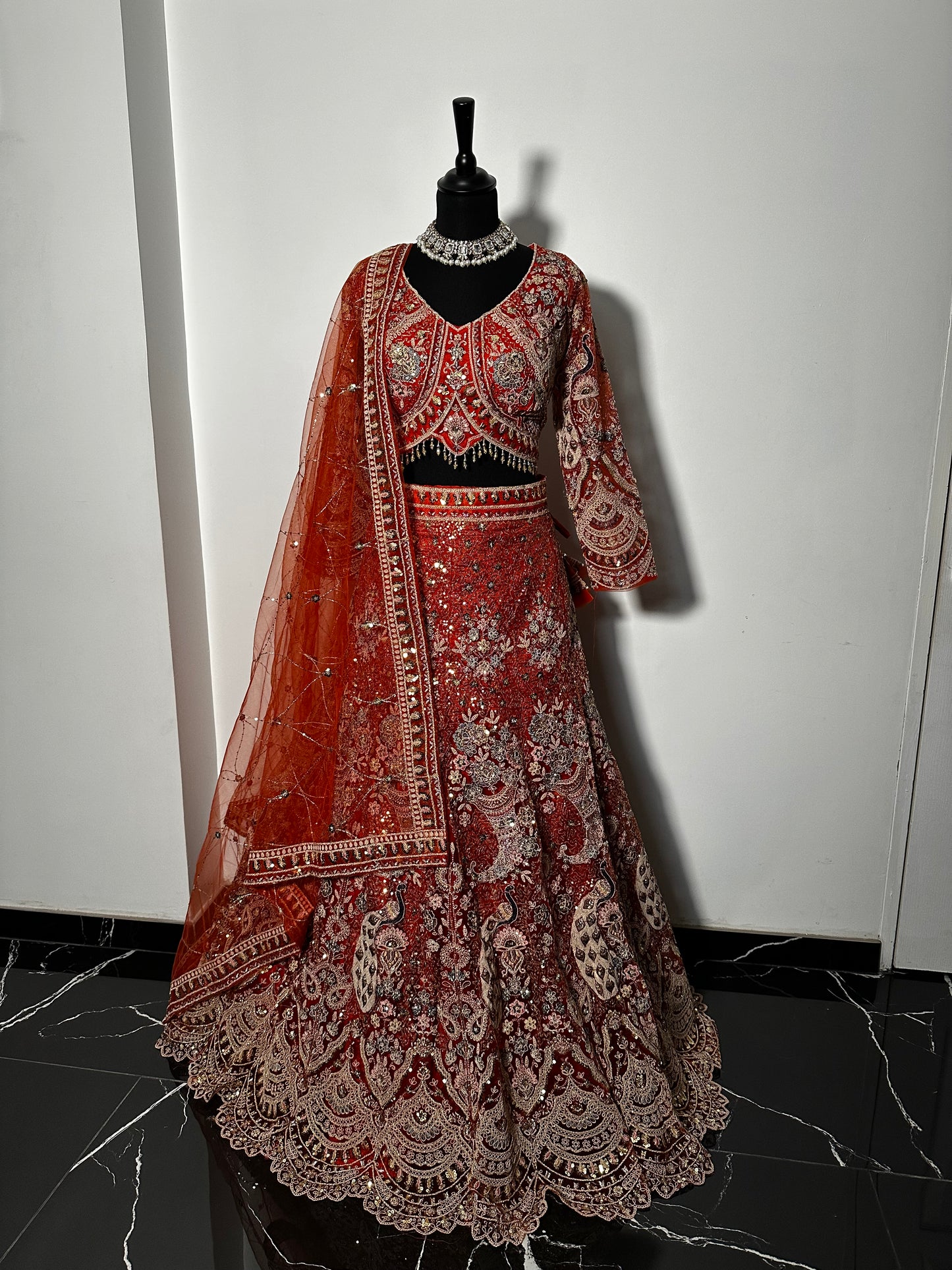 Lehenga Orange