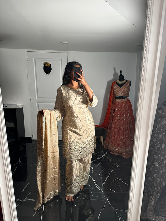 Salwar rosé champagne