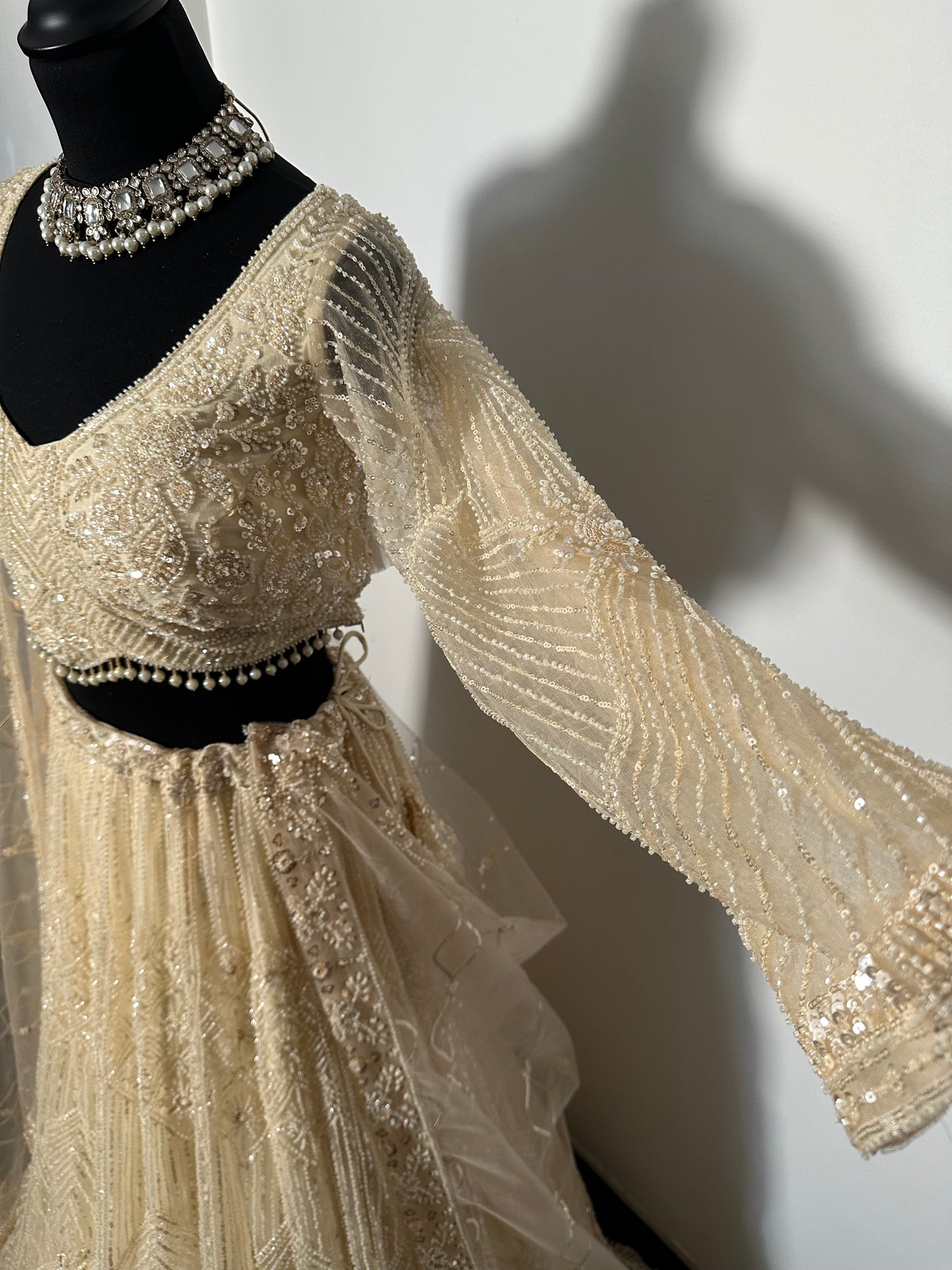 Lehenga Cream