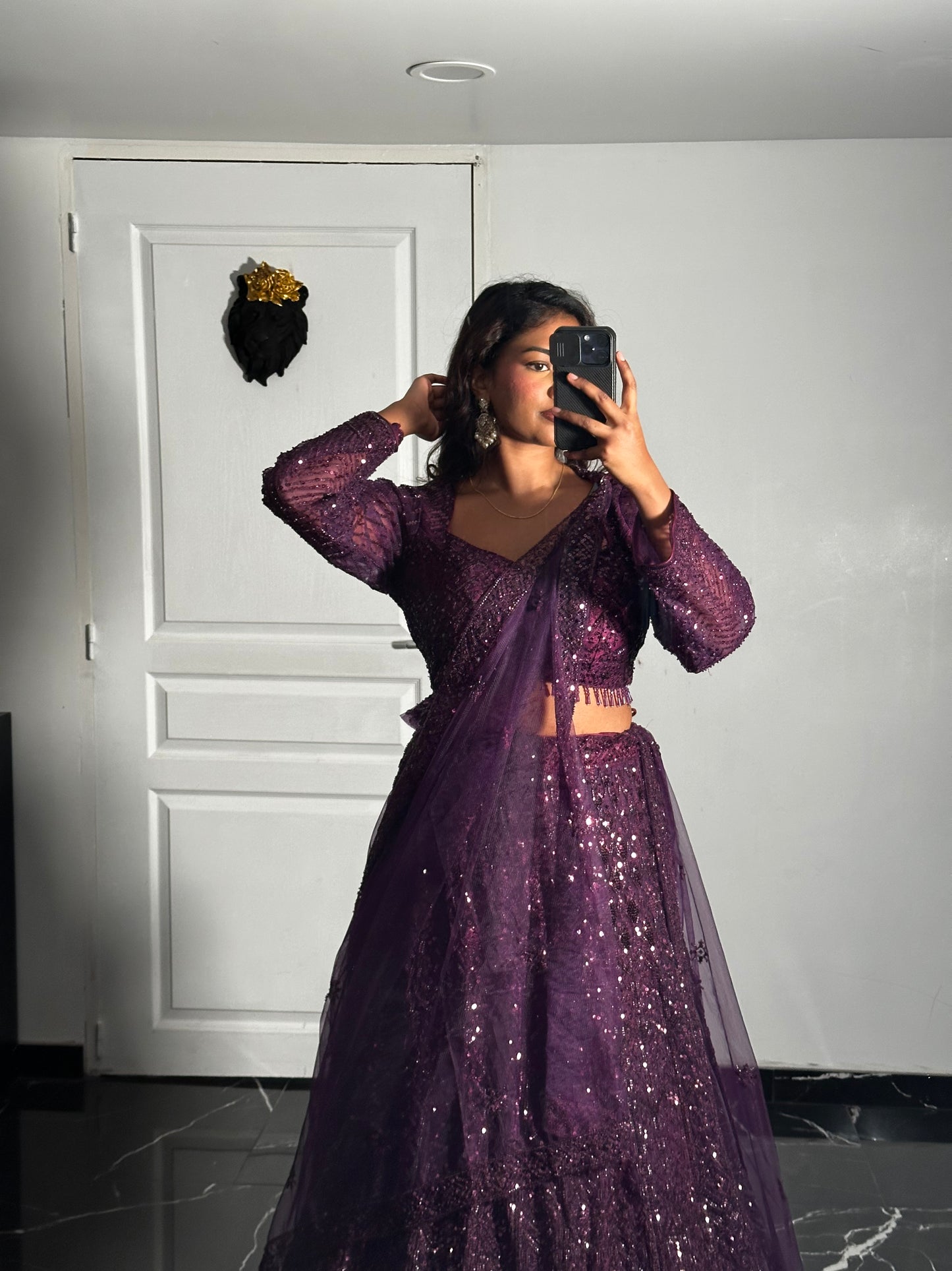 Lehenga Rani Prune