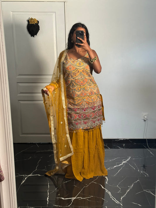Salwar Safran Imperial