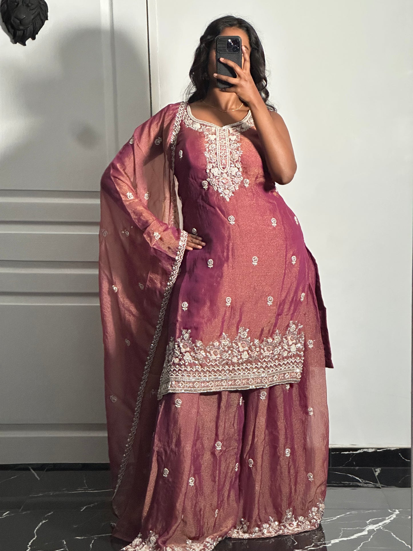 Salwar Améthyste Rose