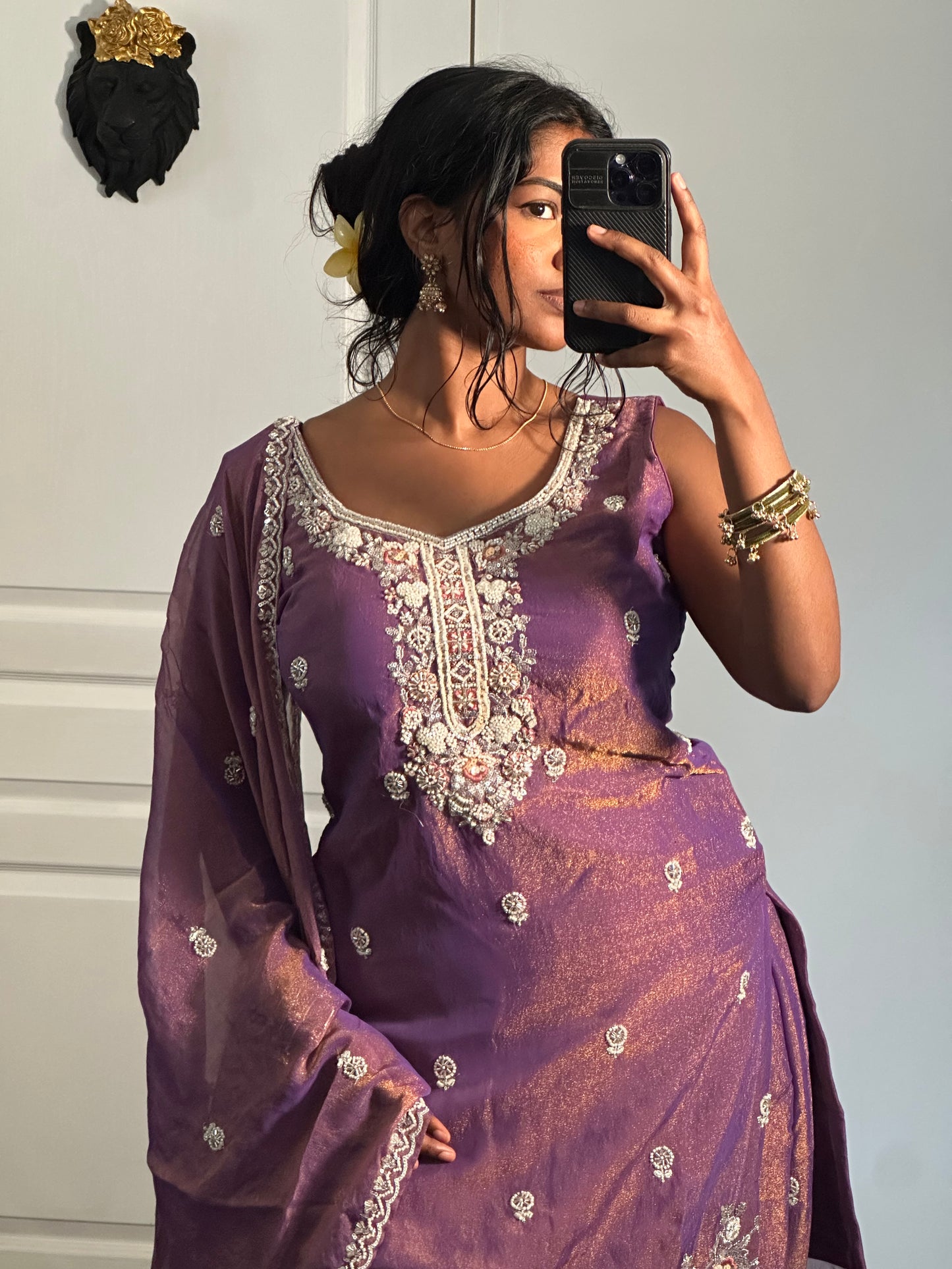 Salwar Améthyste Royale