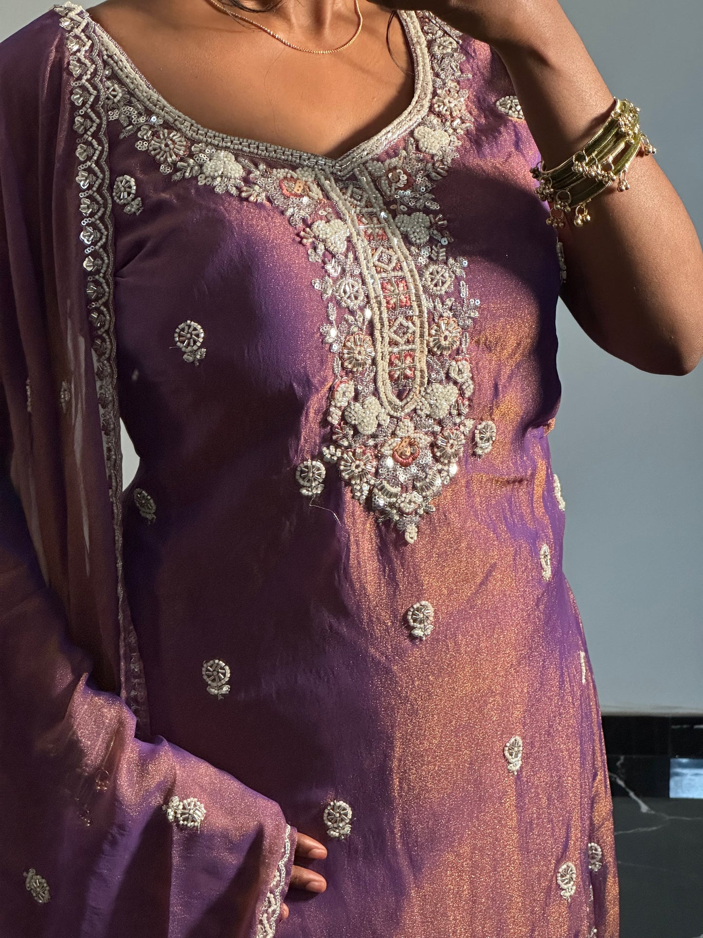 Salwar Améthyste Royale