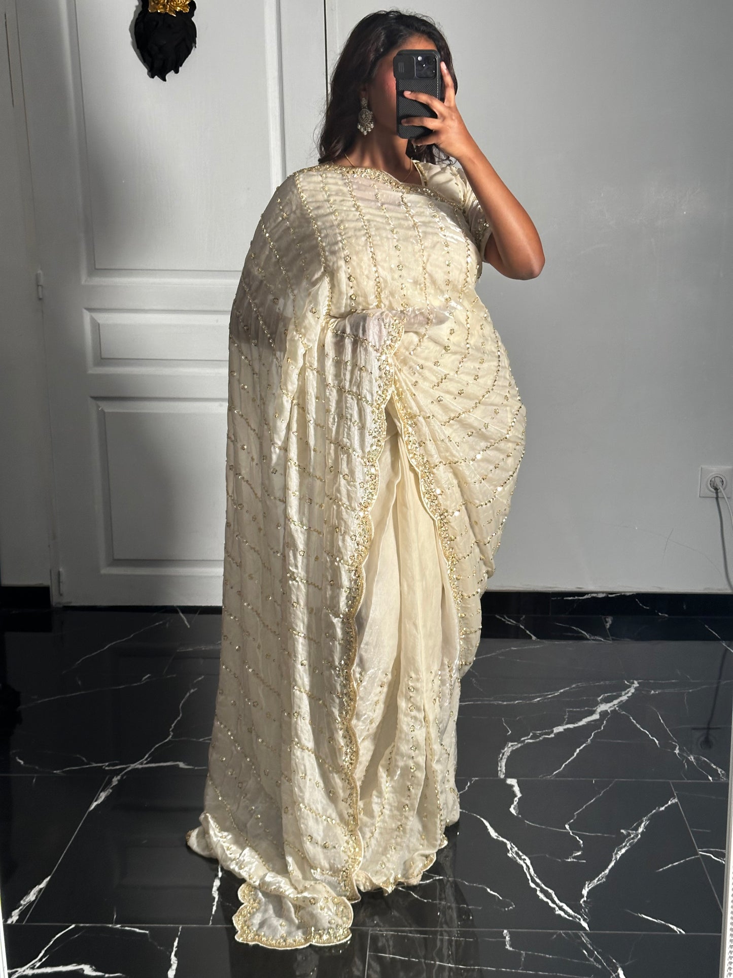 Saree perle Royal