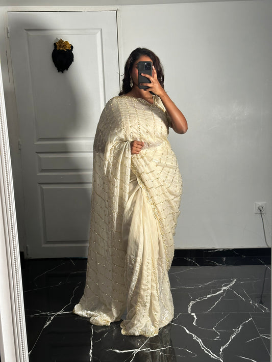 Saree perle Royal