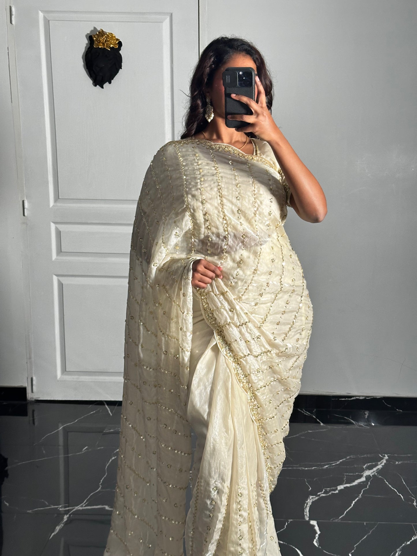 Saree perle Royal