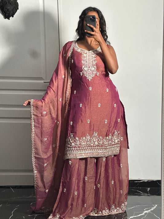 Salwar Améthyste Rose