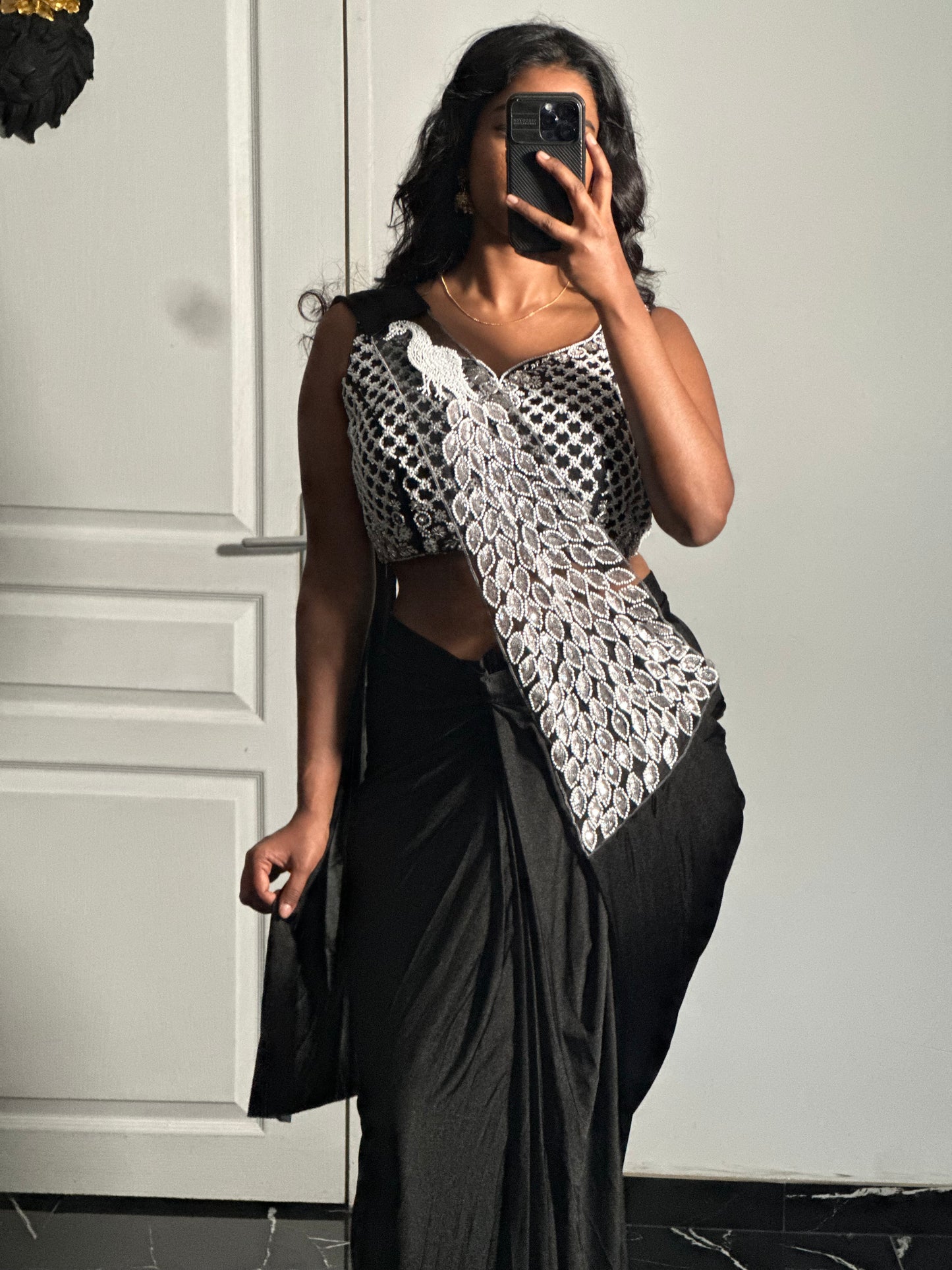 NYRA- One minute saree noir