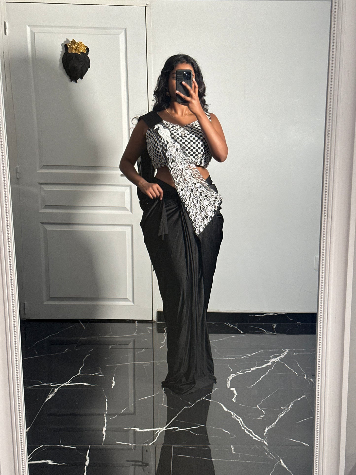 NYRA- One minute saree noir