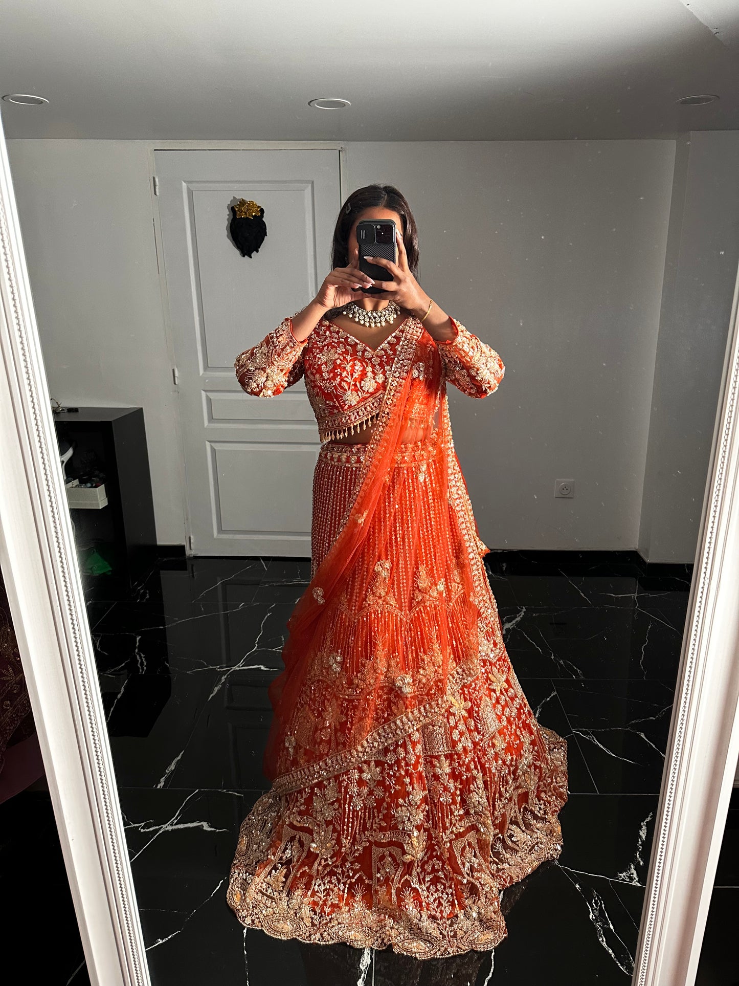 Lehenga Solena Orange