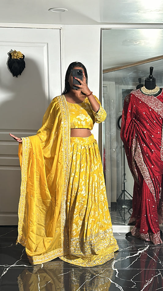 Sun lehenga