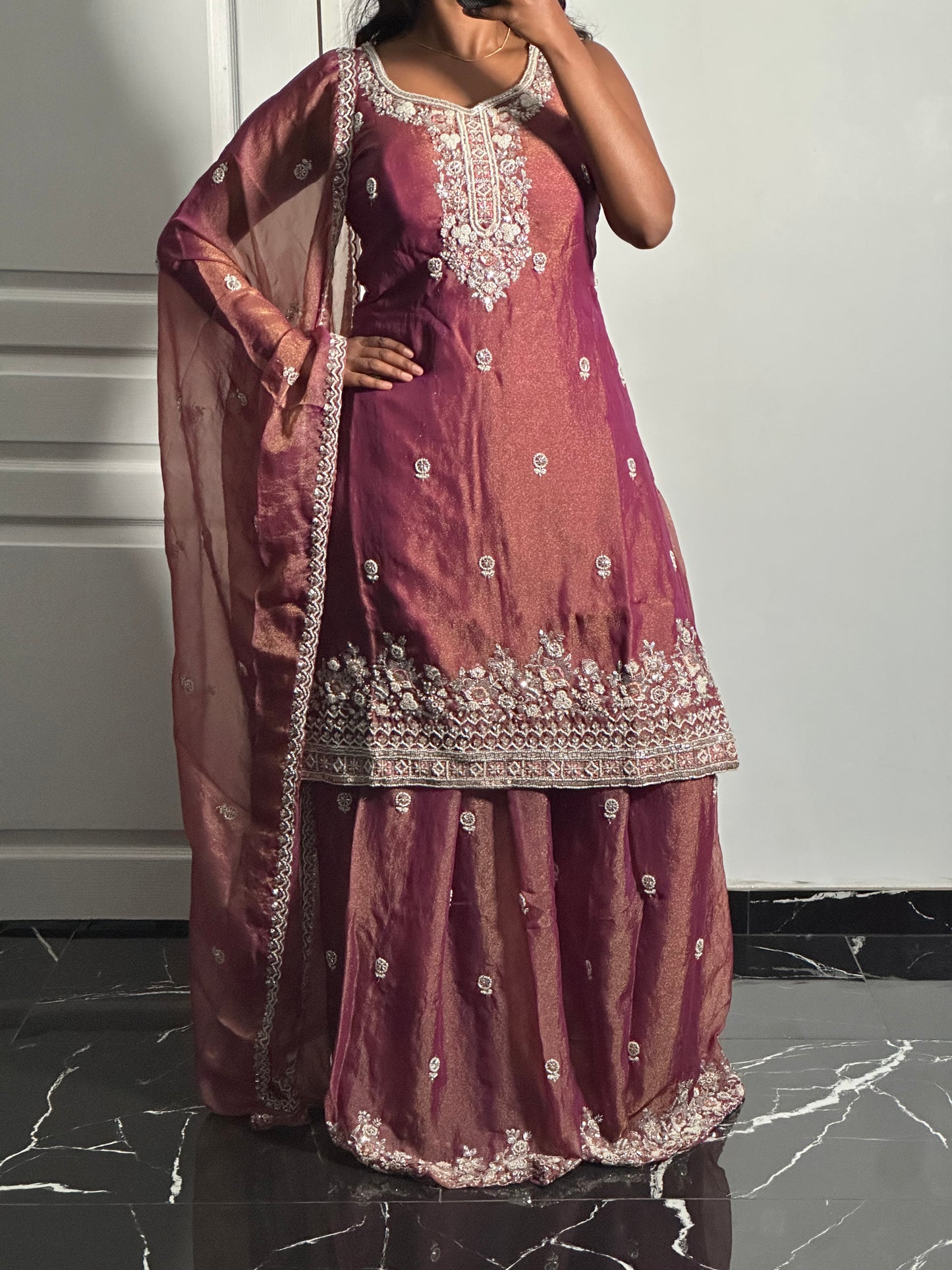 Salwar Améthyste Rose