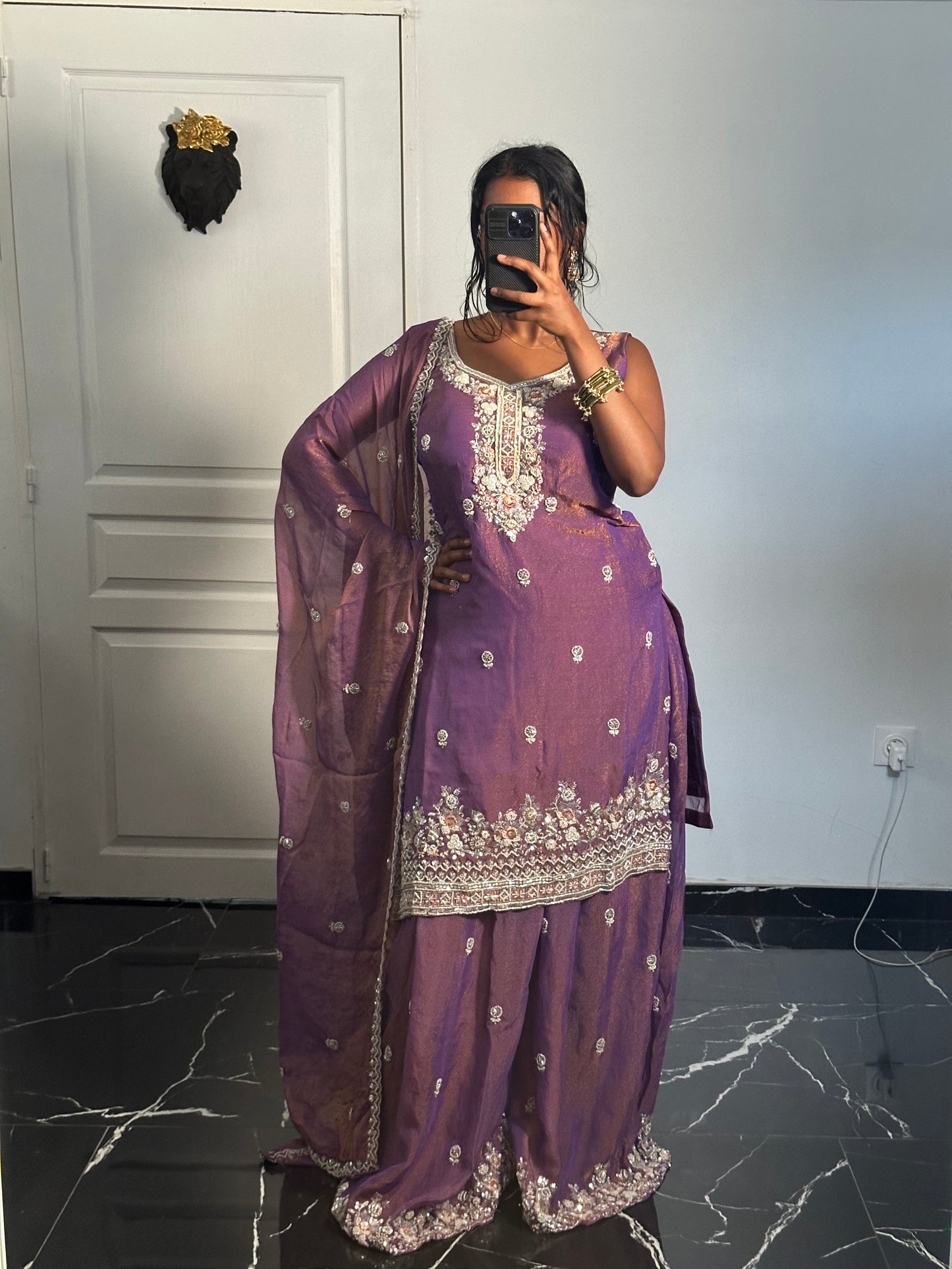 Salwar Améthyste Royale