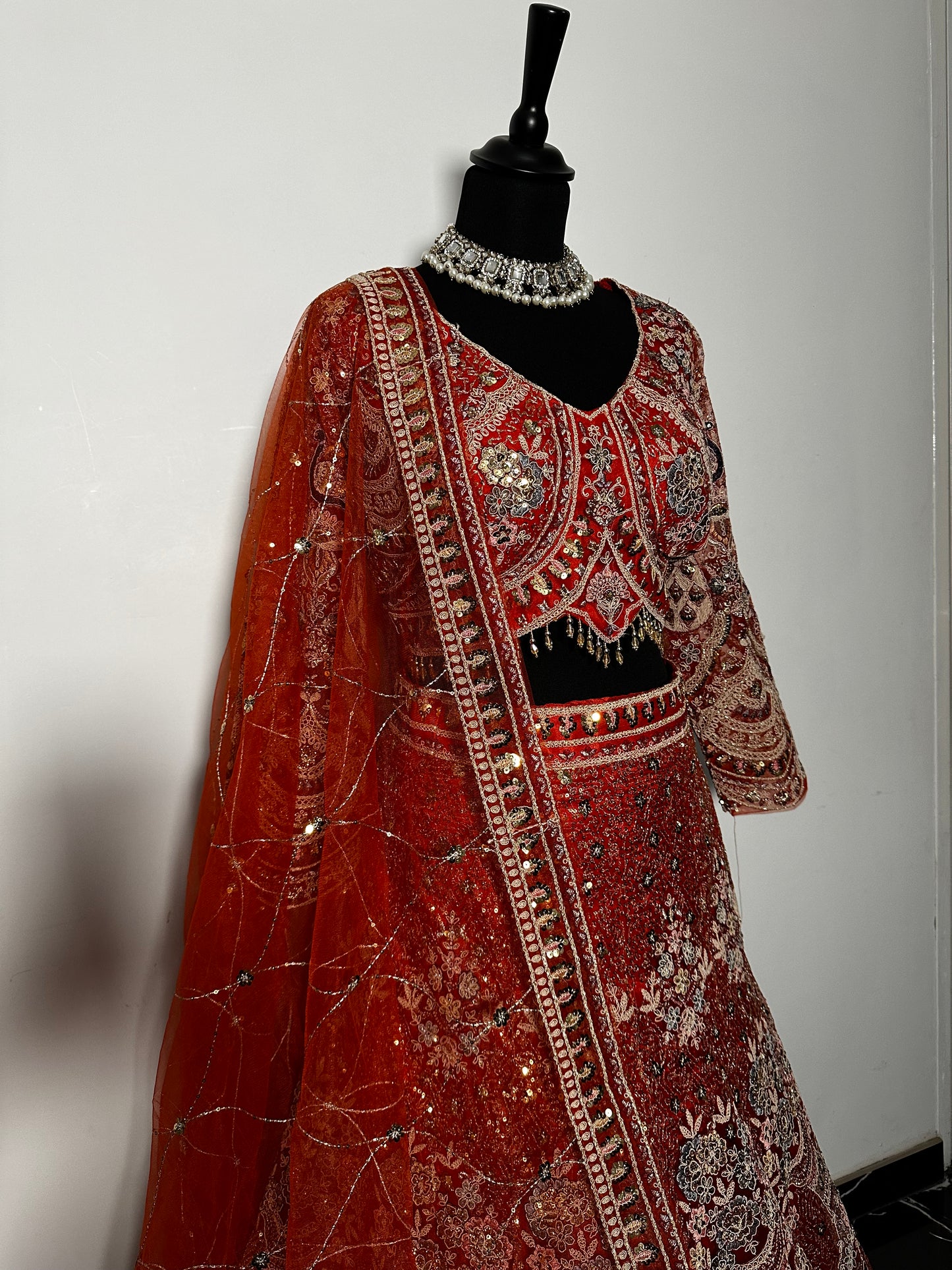 Lehenga Orange