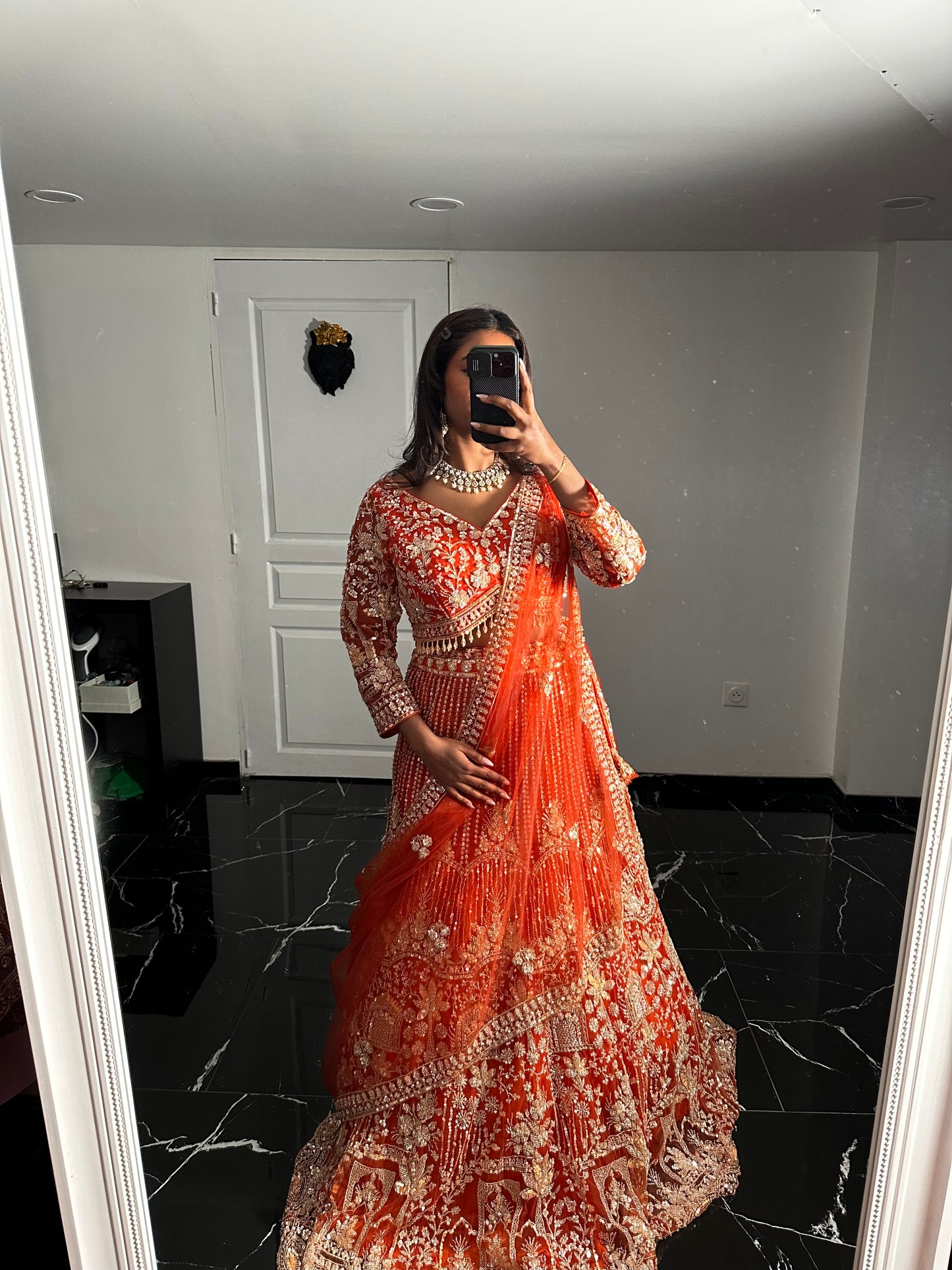 Lehenga Solena Orange