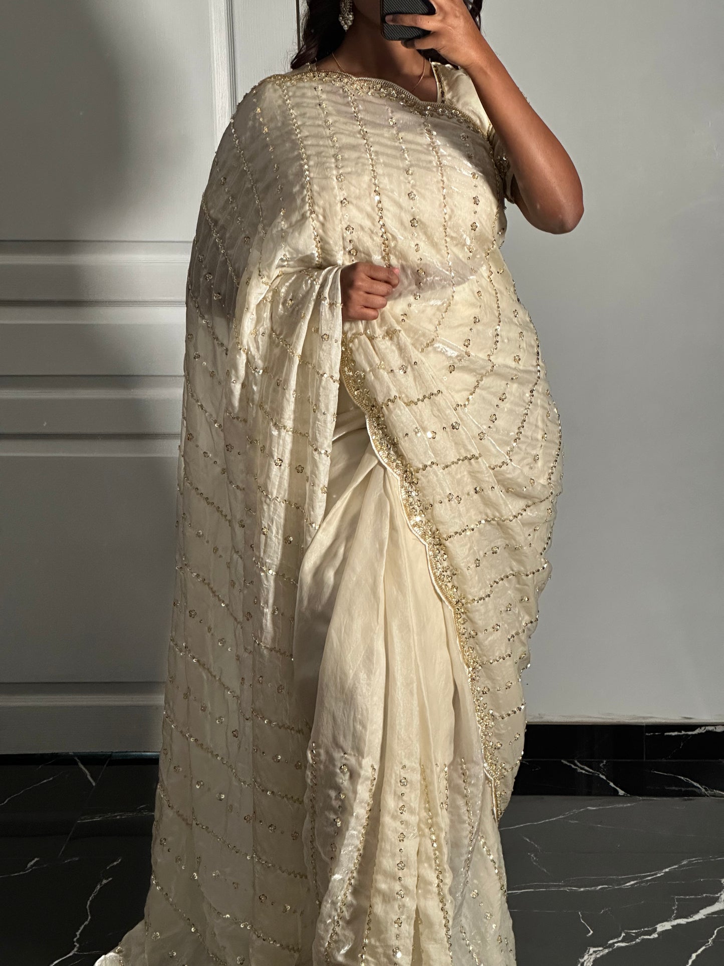 Saree perle Royal