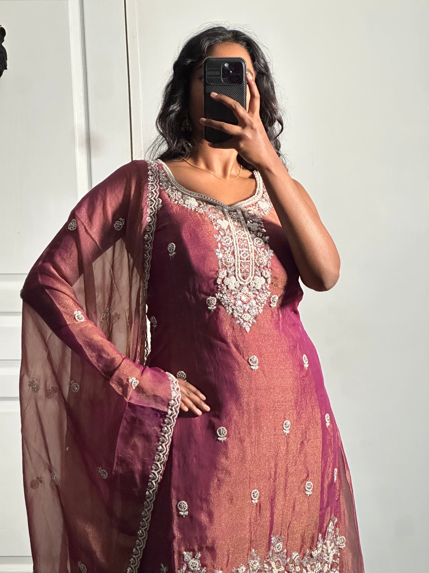 Salwar Améthyste Rose