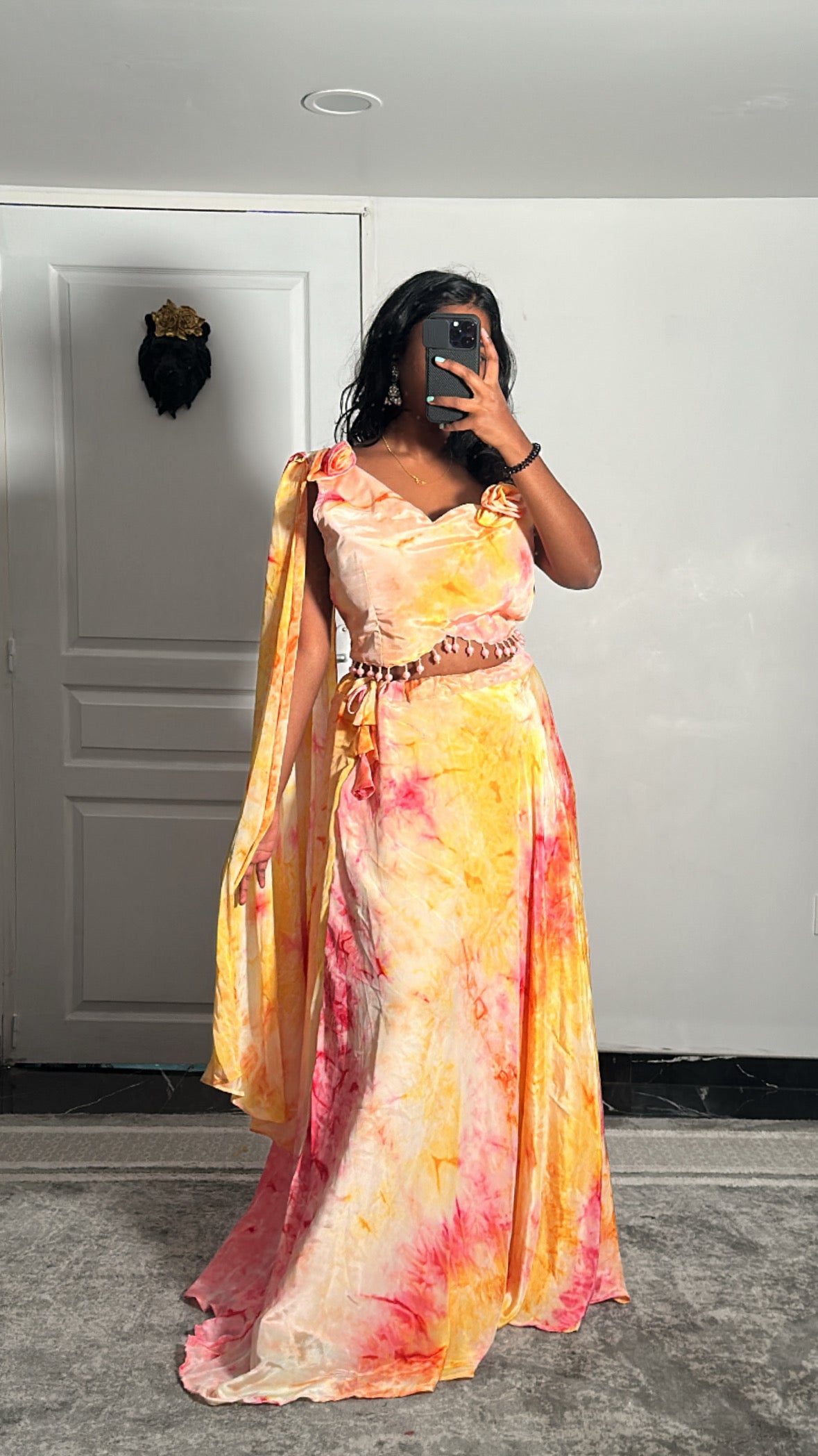 Sunset lehenga