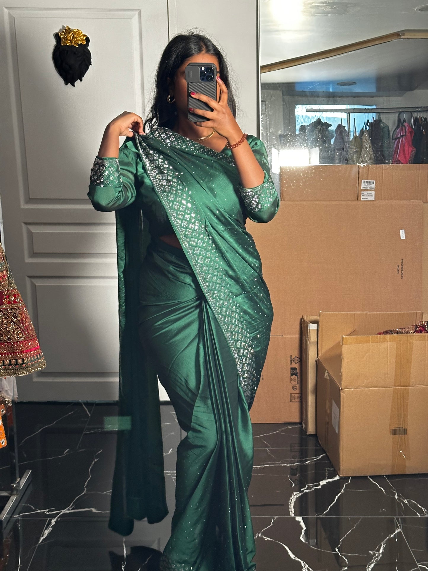 SAYLA- One minute saree sapin